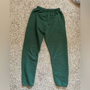 Women Green Sweatpants